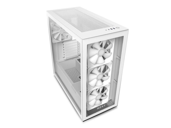 Кутия NZXT H7 Elite 2023 Matte White Mid-Tower - Image 3