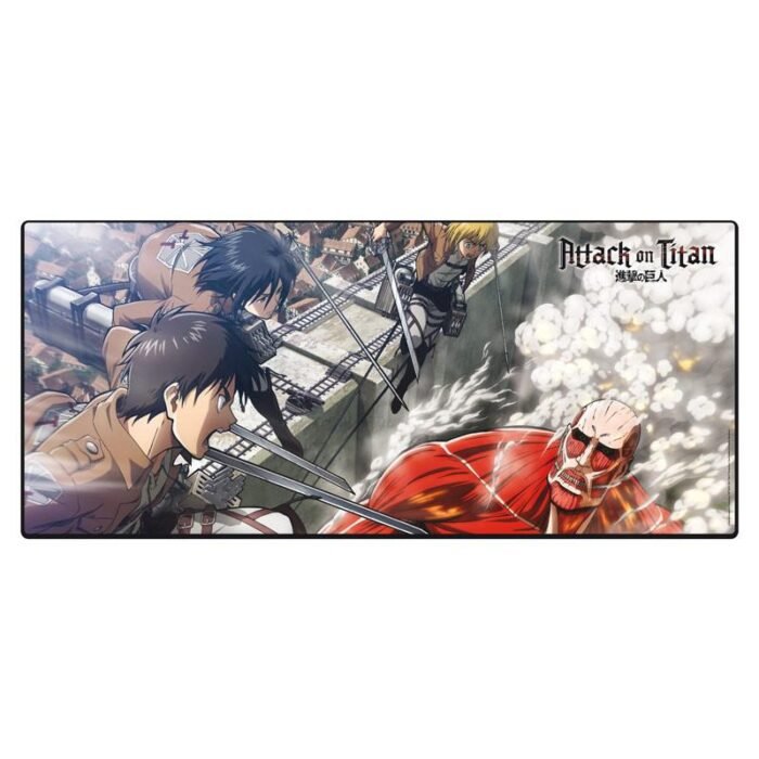 Геймърски пад ABYSTYLE - ATTACK ON TITAN - Eren vs Colossal Titan, XXL - Image 1
