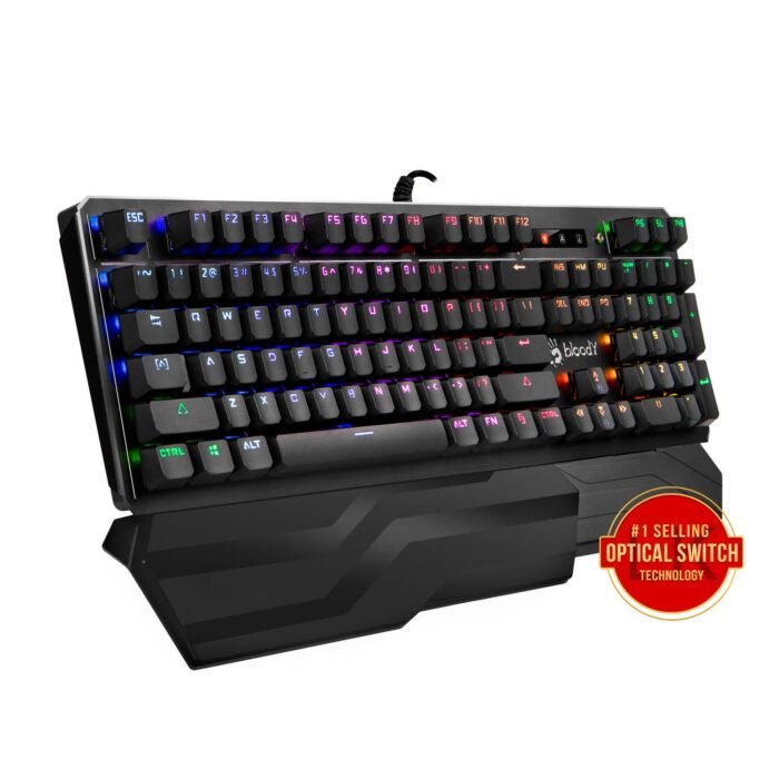 A4tech Bloody B975 Геймърска механична клавиатура, Brown switch - Image 2