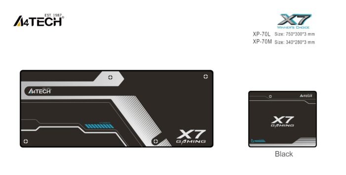 A4Tech X7 Геймърски пад за мишка XP-70L, размер, 750 x 300 x 3mm - Image 4