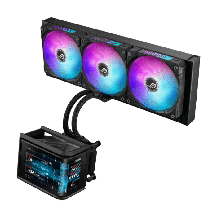 Охладител за процесор ASUS ROG Ryuo IV SLC 360 ARGB 6.67" Curved AMOLED Display - Image 3