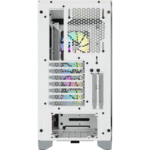 Кутия Corsair iCUE 4000X RGB Mid Tower, Tempered Glass, Бяла - Image 7