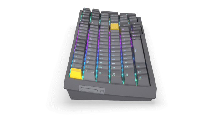 Геймърскa безжична механична клавиатура ENDORFY Celeris 1800 - Endorfy Yellow Switch - Full Size - Image 6