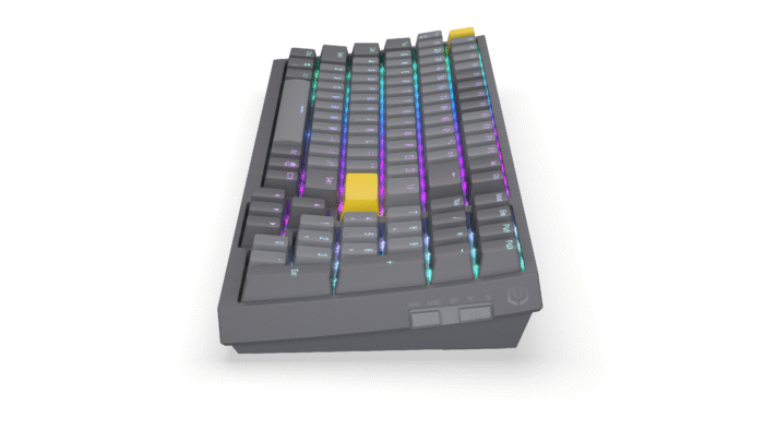 Геймърскa безжична механична клавиатура ENDORFY Celeris 1800 - Endorfy Yellow Switch - Full Size - Image 7