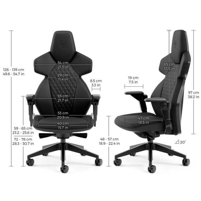 Геймърски стол noblechairs DAWN - Black - Image 11