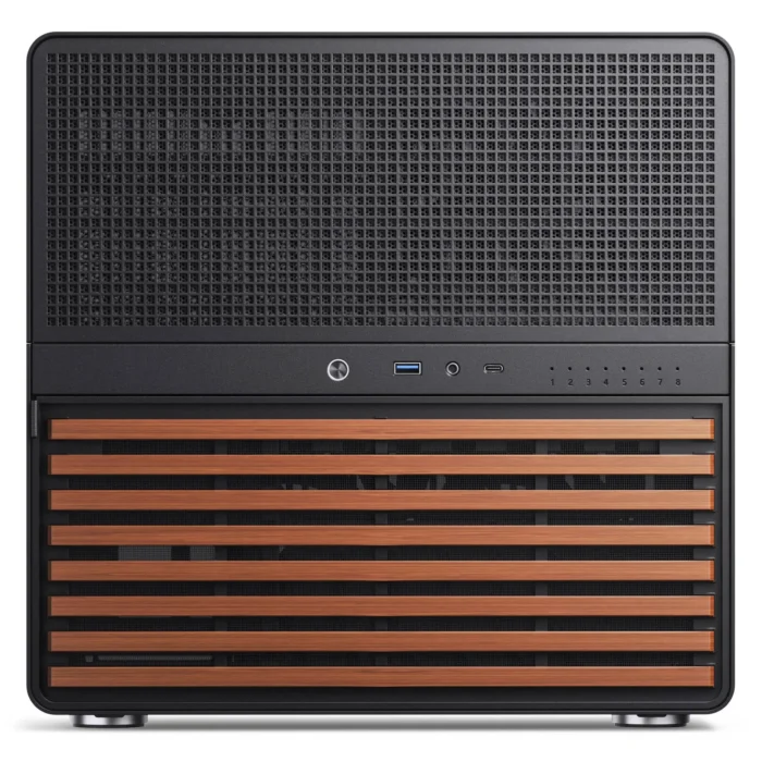 Кутия Jonsbo N5 NAS E-ATX - Black - Image 4