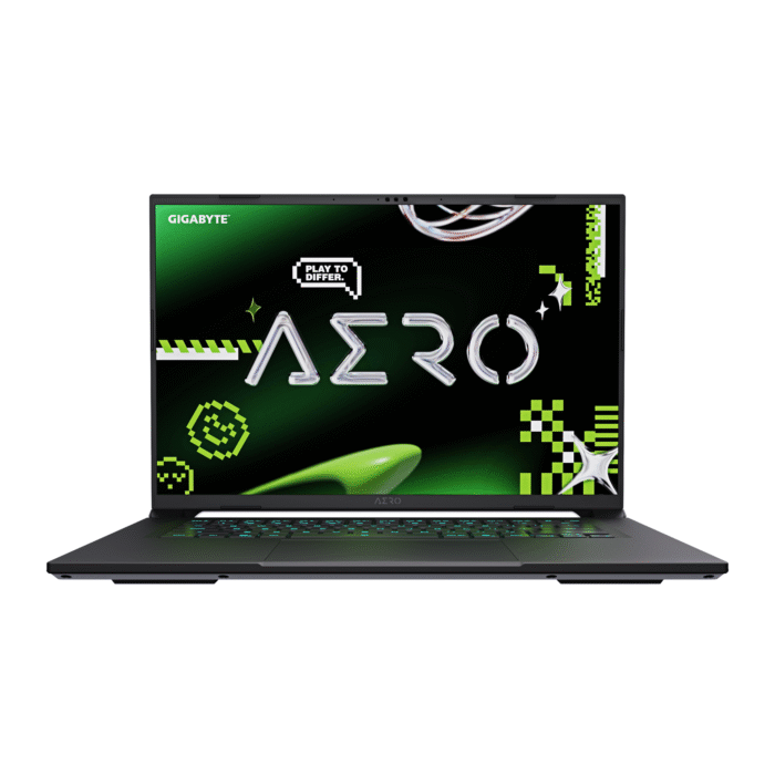 Лаптоп GIGABYTE AERO X16 WH93EEC64DH - 16" inch IPS 165Hz,  AMD Ryzen Al 7 350, 2x16GB DDR5, 1TB SSD Gen4, RTX 5070, Win 11 Home - Бял - Image 1