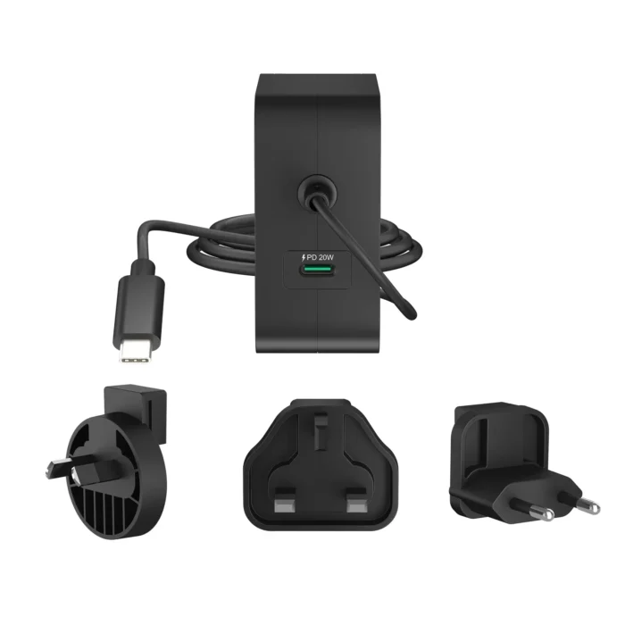 j5create JUP25102V Зарядно 220V-  GaN 102W  USB-C 2порта- за лаптопи, таблети, телефони - Image 2