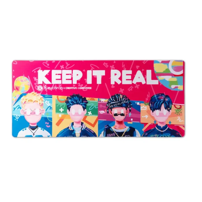 Desk Mat Keychron - Rapper Keep it Real - Image 1