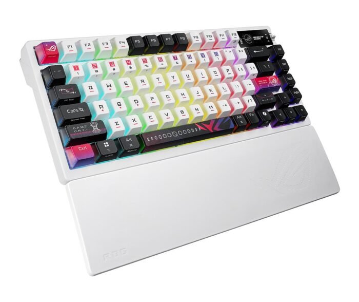Геймърска безжична Клавиатура ASUS ROG Azoth X - White - Image 5