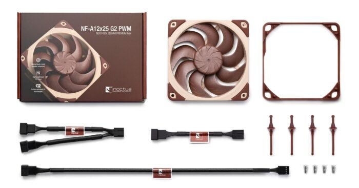 Вентилатор Noctua 120mm NF-A12x25 G2 PWM - Image 4