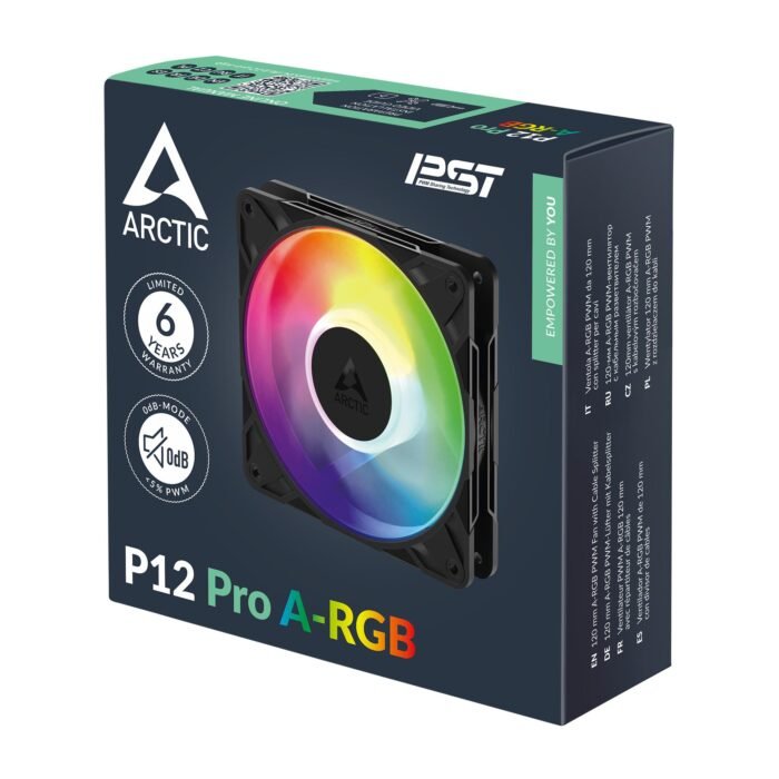 Вентилатор ARCTIC P12 Pro A-RGB 120mm PWM - Image 7