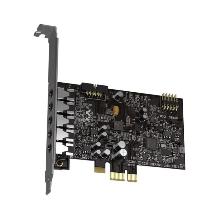 Звукова карта CREATIVE Sound Blaster Audigy FX V2 Hi-Res 5.1 - PCIe - Image 3