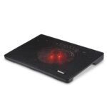 HAMA Охлаждаща поставка за лаптоп "Slim", ултра-плоска, тиха, лека, до 40 см (15,6"), черен - Image 7