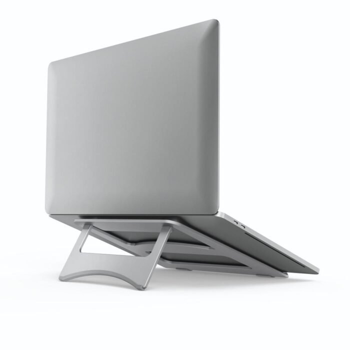 HAMA "Aluminium" стойка за лаптоп, сгъваема, до 40 см (15,6"), сребриста - Image 7