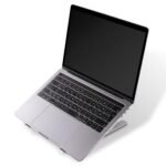 HAMA "Aluminium" стойка за лаптоп, сгъваема, накланяща се, до 39 см (15,4"), сребриста - Image 8