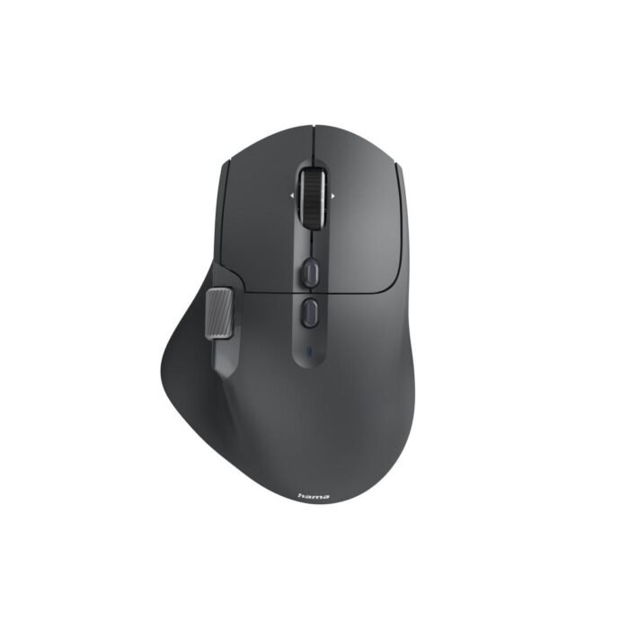 HAMA Мишка „WM-900“ мултифункционална, ергономична, Bluetooth, батерия, RGB, черна - Image 1