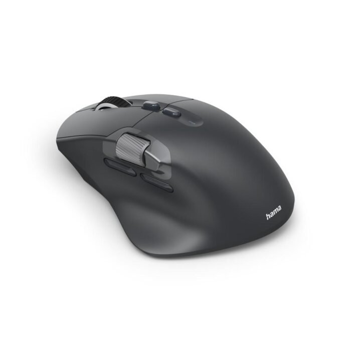 HAMA Мишка „WM-900“ мултифункционална, ергономична, Bluetooth, батерия, RGB, черна - Image 3