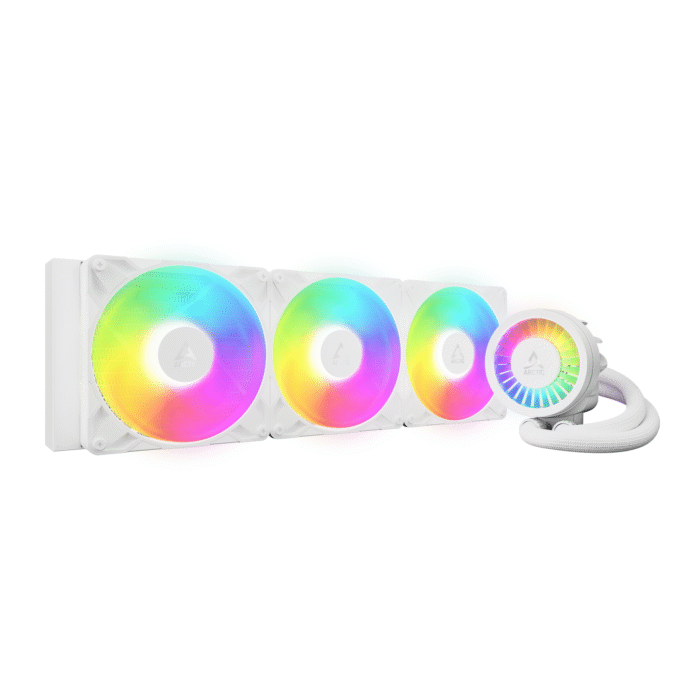 Охладител за процесор Arctic Liquid Freezer III Pro 420 A-RGB - White - Image 1