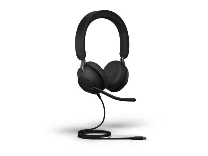 Jabra Evolve2 40 SE, USB-C, MS Stereo слушалка с микрофон - Image 1