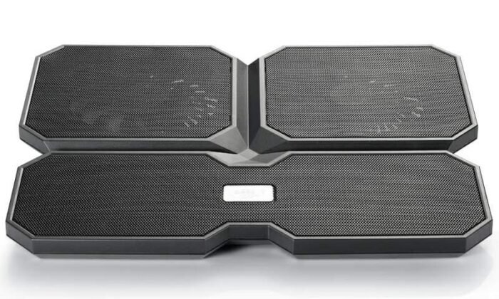 Охладител за лаптоп DeepCool Multi Core X6, 15.6", 2x140+100 mm, Черен - Image 5