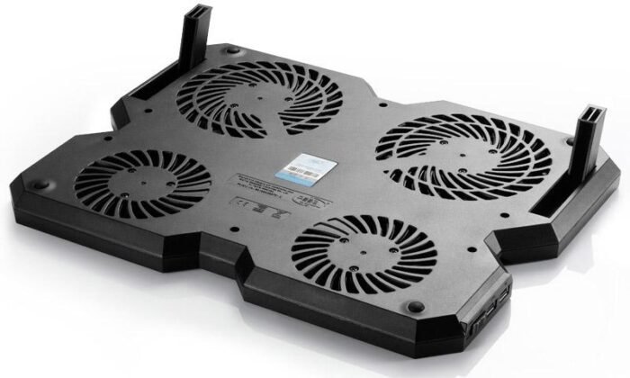 Охладител за лаптоп DeepCool Multi Core X6, 15.6", 2x140+100 mm, Черен - Image 8