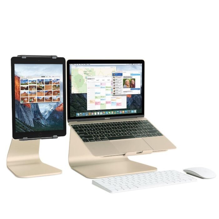 Поставка за лаптоп Rain Design mStand, Златиста - Image 4