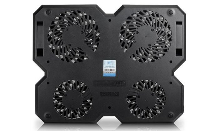 Охладител за лаптоп DeepCool Multi Core X6, 15.6", 2x140+100 mm, Черен - Image 4