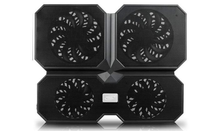 Охладител за лаптоп DeepCool Multi Core X6, 15.6", 2x140+100 mm, Черен - Image 3