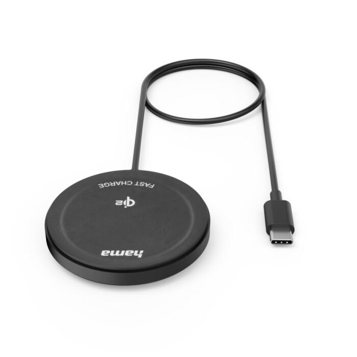 HAMA Безжично зарядно устройство Qi2, 15 W, черно, за Apple - Image 6