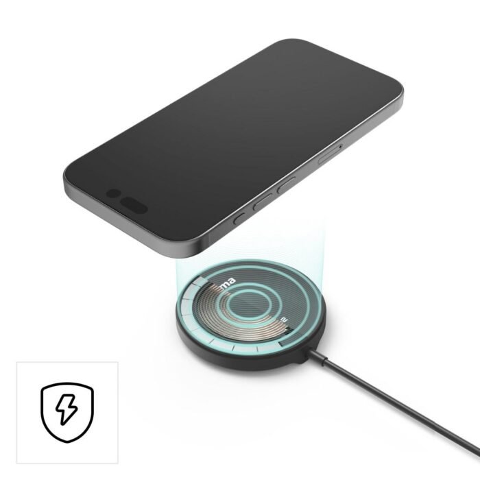 HAMA Безжично зарядно устройство Qi2, 15 W, черно, за Apple - Image 20