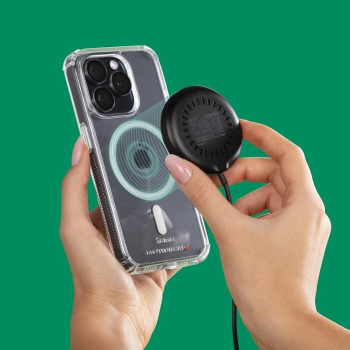 HAMA Безжично зарядно устройство Qi2, 15 W, черно, за Apple - Image 22