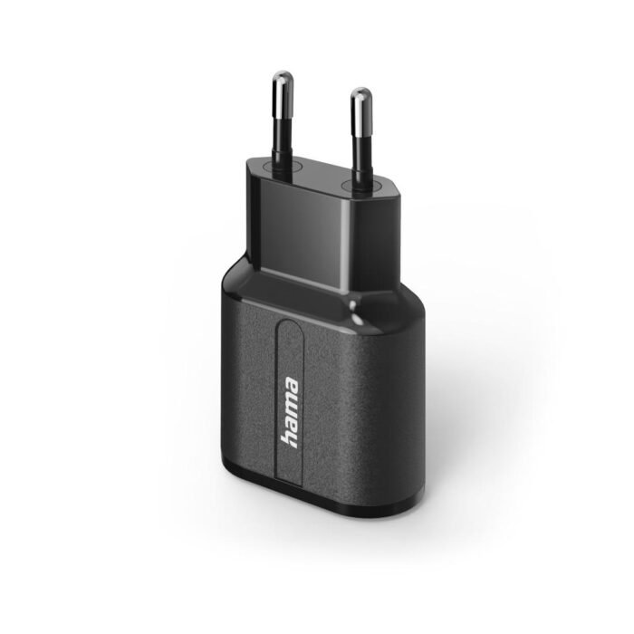 Зарядно HAMA 220V, 2 x USB-A, 12W, Черен - Image 5