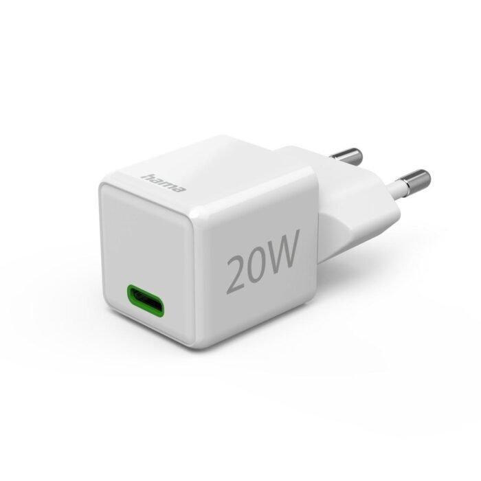 Мрежово супер мини-зарядно, USB-C, 20W, 201980 - Image 1