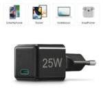 HAMA Бързо мини зарядно 220V, USB-C, PD/Qualcomm, 25 W, черен - Image 15