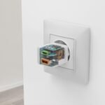 HAMA Бързо мини Gan зарядно, 30 W, 1x USB-C, 1x USB-A, PD, бял - Image 11