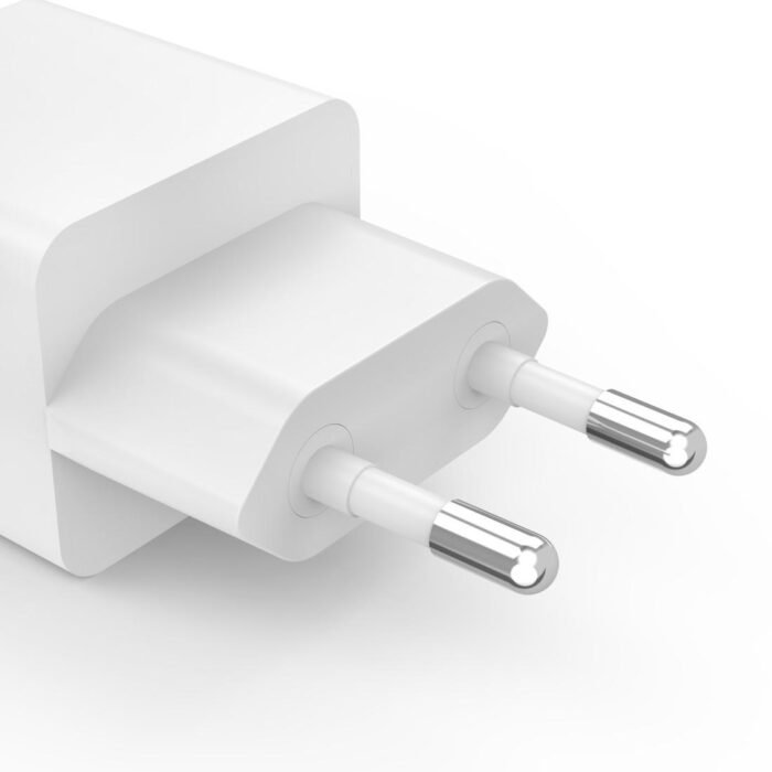 HAMA Бързо мини Gan зарядно, 30 W, 1x USB-C, 1x USB-A, PD, бял - Image 15