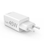 HAMA Бързо мини зарядно, 45 W, 1x USB-C - 1x USB-A, PD, бяло - Image 3