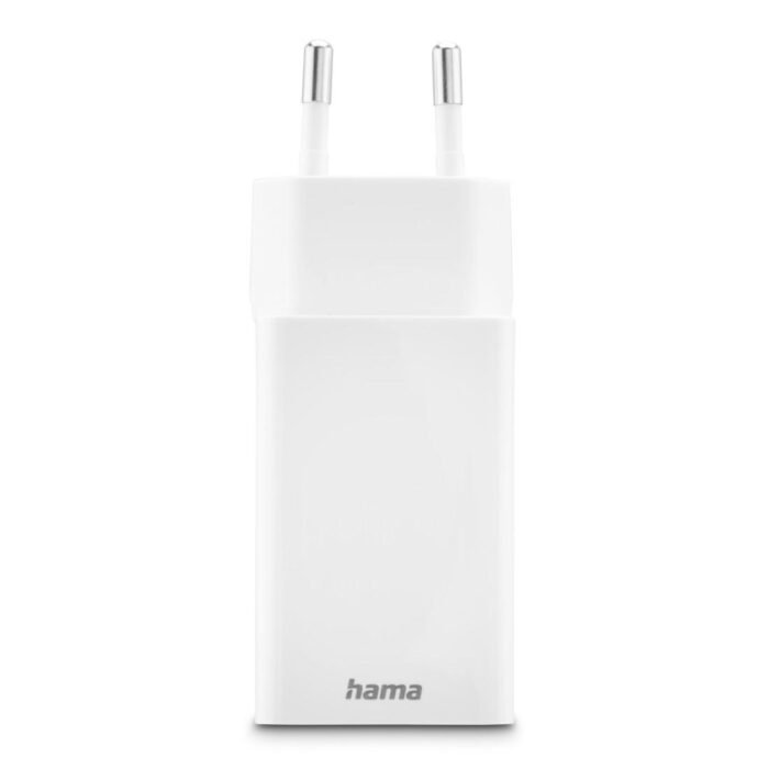 HAMA Бързо мини зарядно, 45 W, 1x USB-C - 1x USB-A, PD, бяло - Image 4