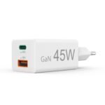 HAMA Бързо мини зарядно, 45 W, 1x USB-C - 1x USB-A, PD, бяло - Image 7