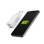 HAMA Бързо мини зарядно, 45 W, 1x USB-C - 1x USB-A, PD, бяло - Image 9