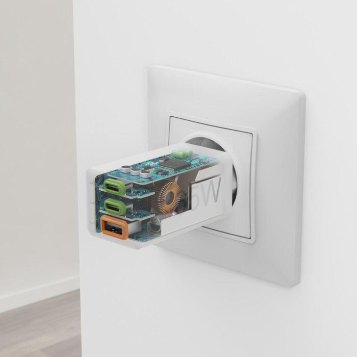 HAMA Бързо мини зарядно, 65W, GaN, PD, 201996 - Image 7