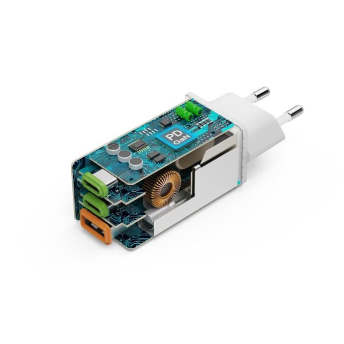 HAMA Бързо мини зарядно, 65W, GaN, PD, 201996 - Image 10