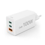 HAMA Бързо зарядно 220V, 100 W GaN, 2x USB-C PD, 1x USB-A QC - Image 8
