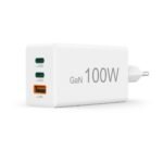 HAMA Бързо зарядно 220V, 100 W GaN, 2x USB-C PD, 1x USB-A QC - Image 7
