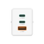 HAMA Бързо зарядно 220V, 100 W GaN, 2x USB-C PD, 1x USB-A QC - Image 13