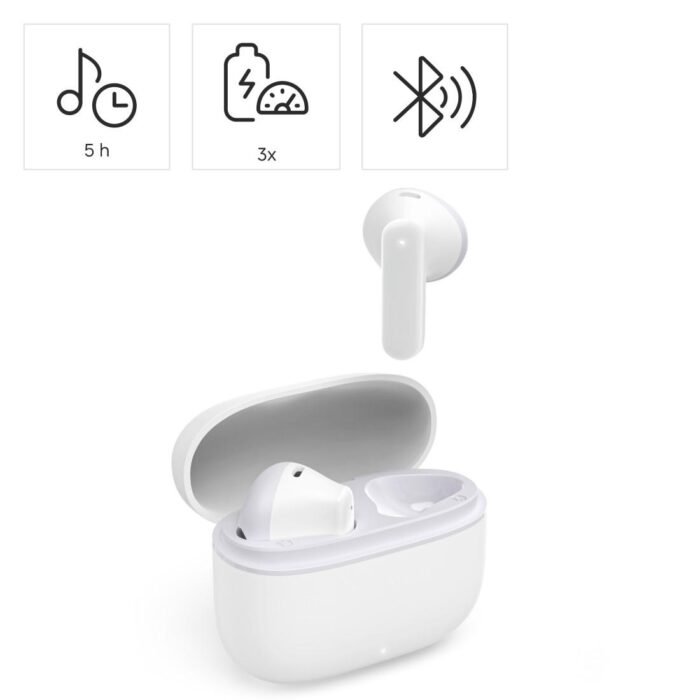 Hama Блутут слушалки "Freedom Light II", Bluetooth, TWS, бял - Image 7