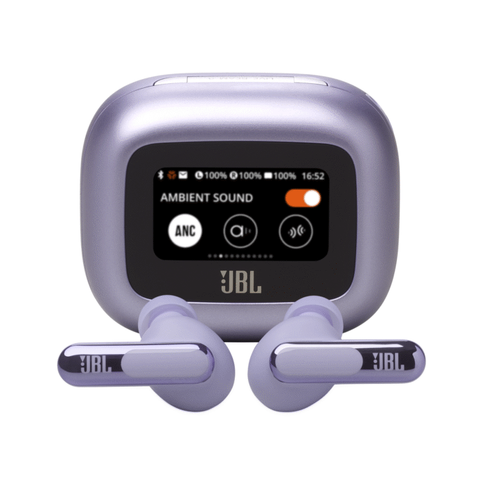 Блутут слушалки-тапи JBL Live Beam 3 - Лилав - Image 1