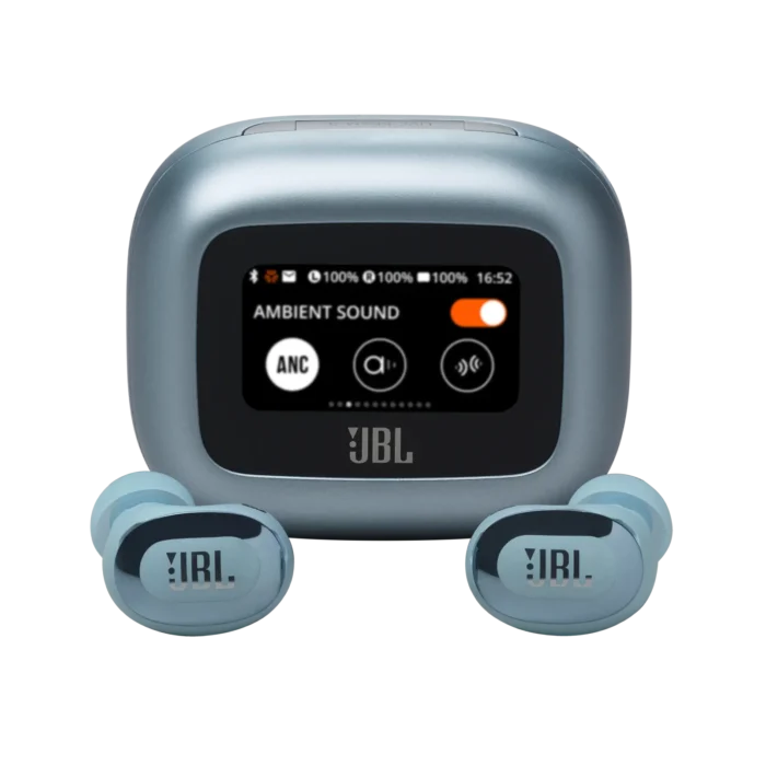 Блутут слушалки-тапи JBL Live Buds 3 - Син - Image 1