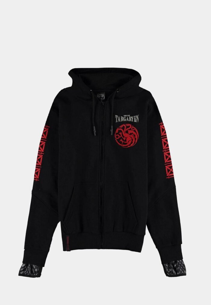 Суичър DIFUZED GOT - House Of The Dragon - Men's Hero Item Zipper, XL - Image 1
